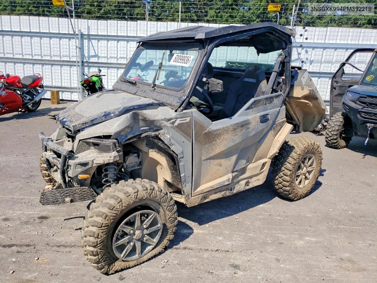 2023 Polaris General Xp 1000 Ultimate VIN: 3NSGXK994PM392218 Lot: 60899936