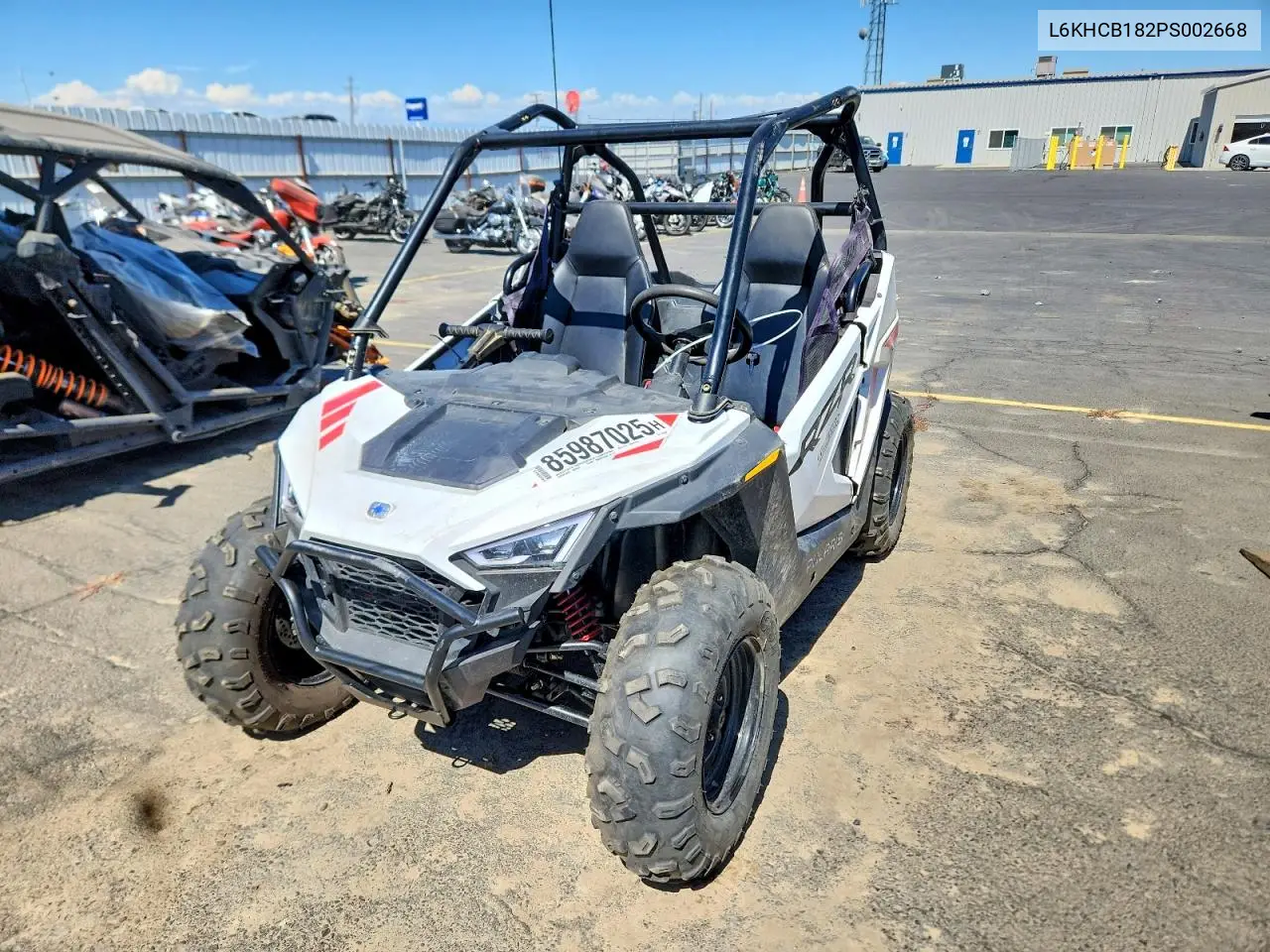 2023 Polaris Rzr Utility Vehicle VIN: L6KHCB182PS002668 Lot: 85987025