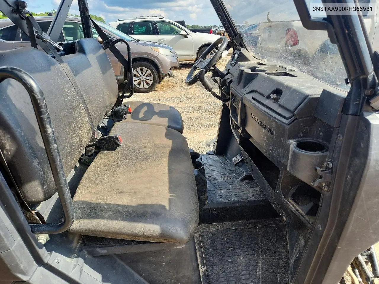 2024 Polaris Ranger Utility Vehicle VIN: 3NSTAA990RH366981 Lot: 53436376