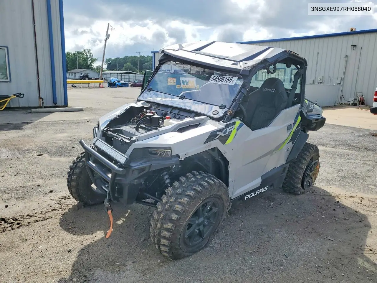 2024 Polaris General Xp Utility Vehicle VIN: 3NSGXE997RH088040 Lot: 54506166