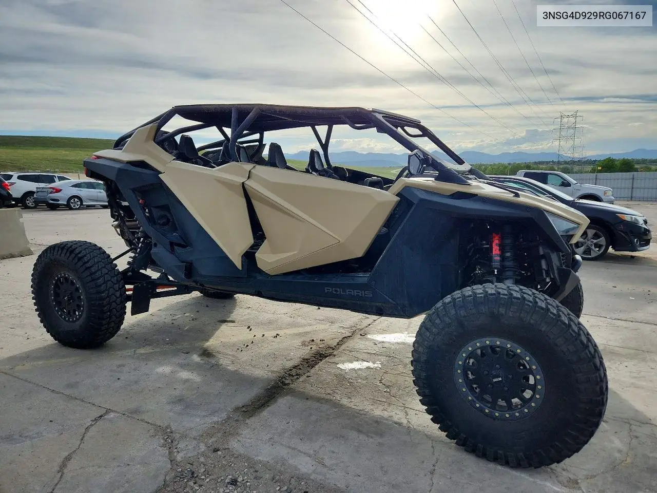 2024 Polaris Rzr Turbo R 4 Ultimate VIN: 3NSG4D929RG067167 Lot: 55573716