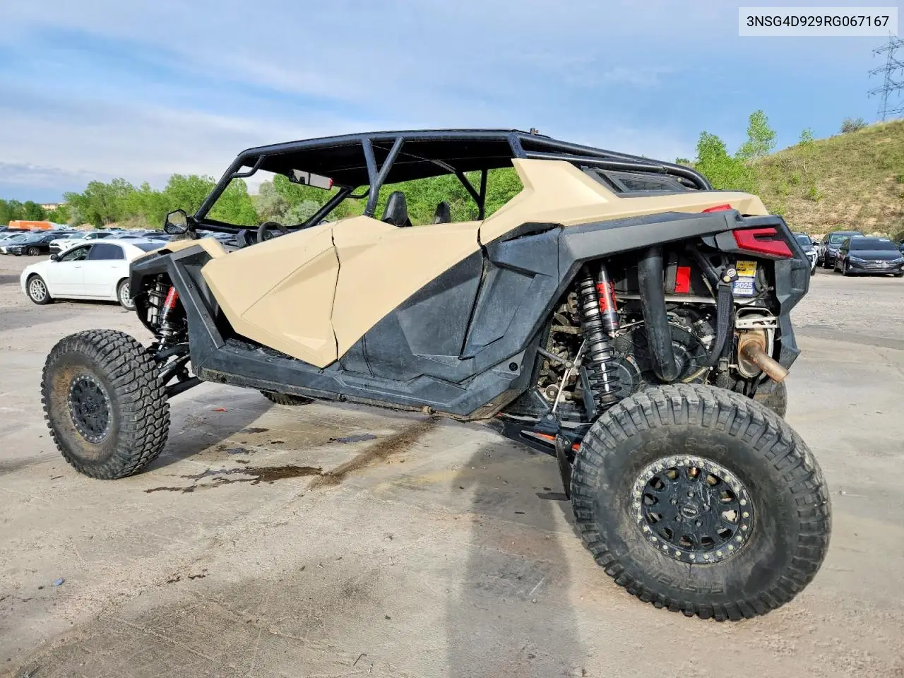2024 Polaris Rzr Turbo R 4 Ultimate VIN: 3NSG4D929RG067167 Lot: 55573716