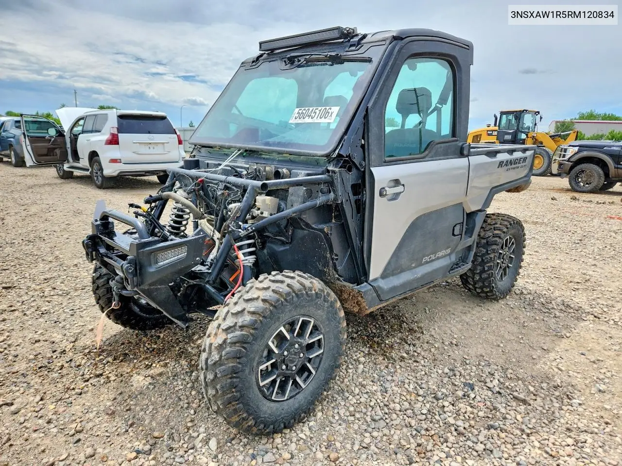 2024 Polaris Ranger Xd 1500 Northstar Edition Ultimate VIN: 3NSXAW1R5RM120834 Lot: 56045106