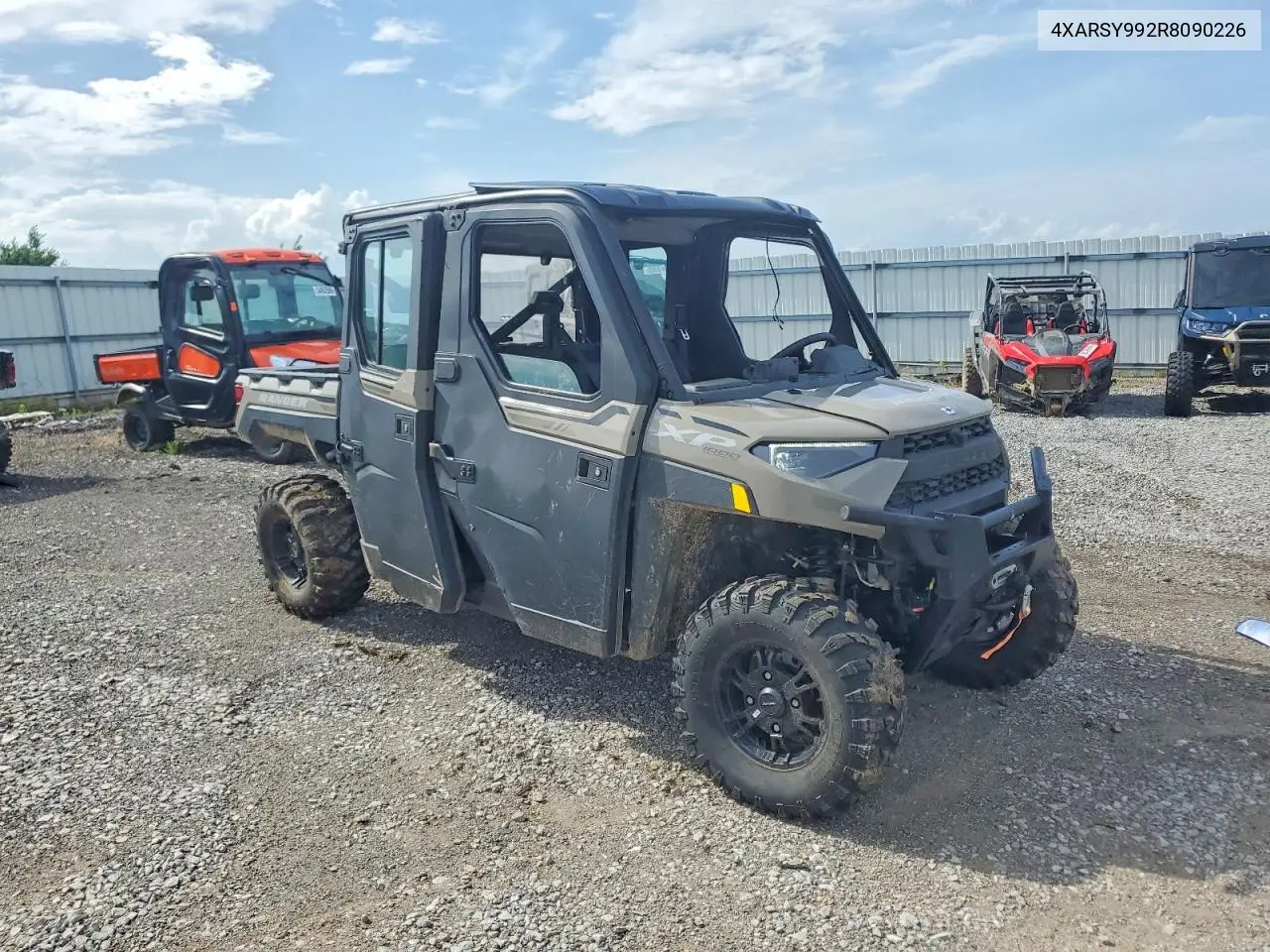2024 Polaris Ranger Xp Utility Vehicle VIN: 4XARSY992R8090226 Lot: 56094266