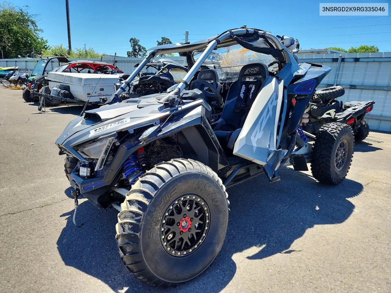 2024 Polaris Rzr Utility Vehicle VIN: 3NSRGD2K9RG335046 Lot: 56371746