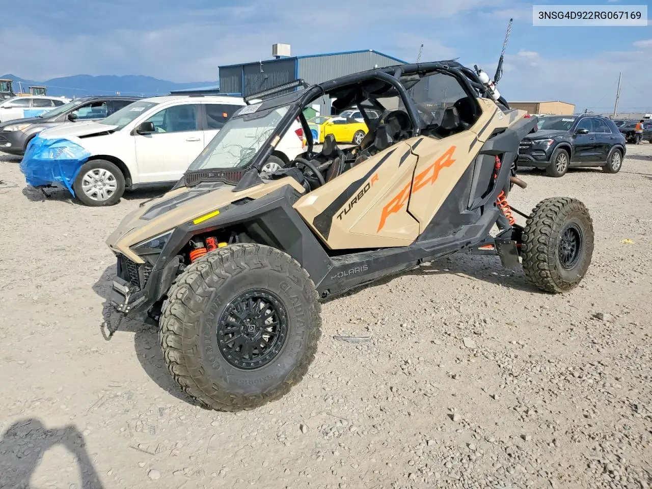 2024 Polaris Rzr Turbo R Utility Vehicle VIN: 3NSG4D922RG067169 Lot: 57841496