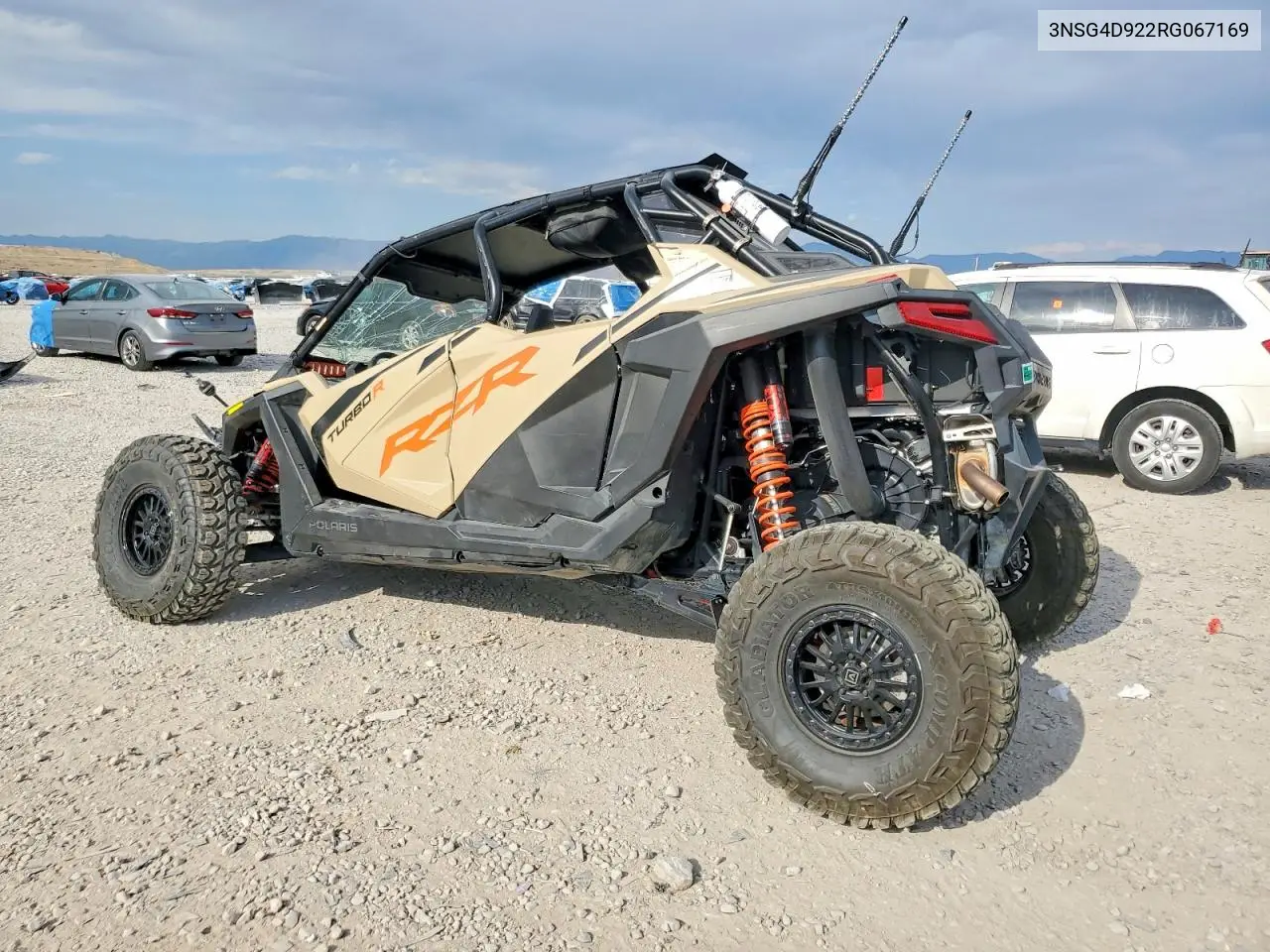 2024 Polaris Rzr Turbo R Utility Vehicle VIN: 3NSG4D922RG067169 Lot: 57841496