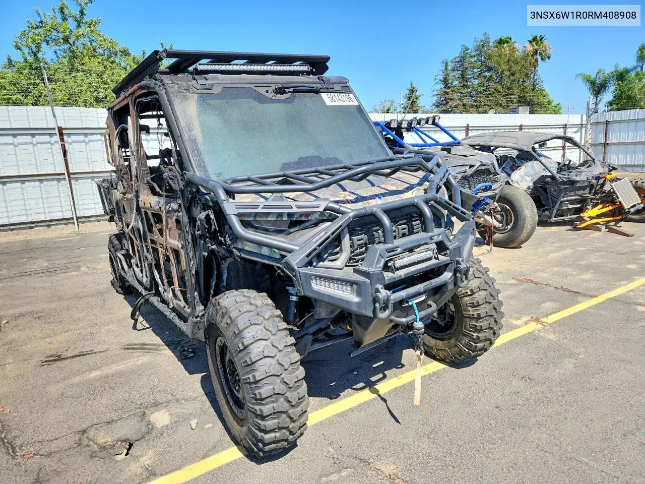 2024 Polaris Utility Vehicle VIN: 3NSX6W1R0RM408908 Lot: 58143196
