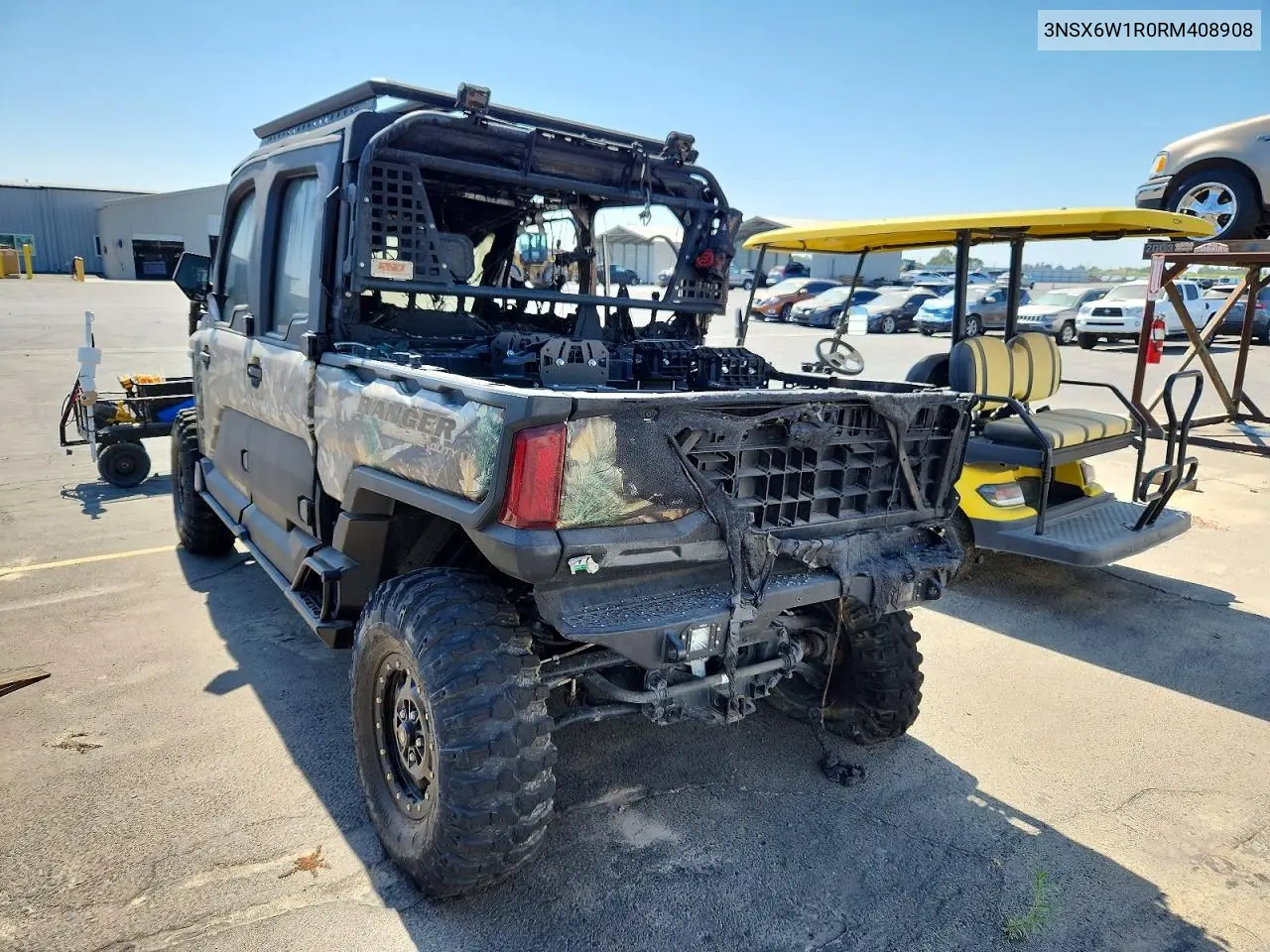 2024 Polaris Utility Vehicle VIN: 3NSX6W1R0RM408908 Lot: 58143196