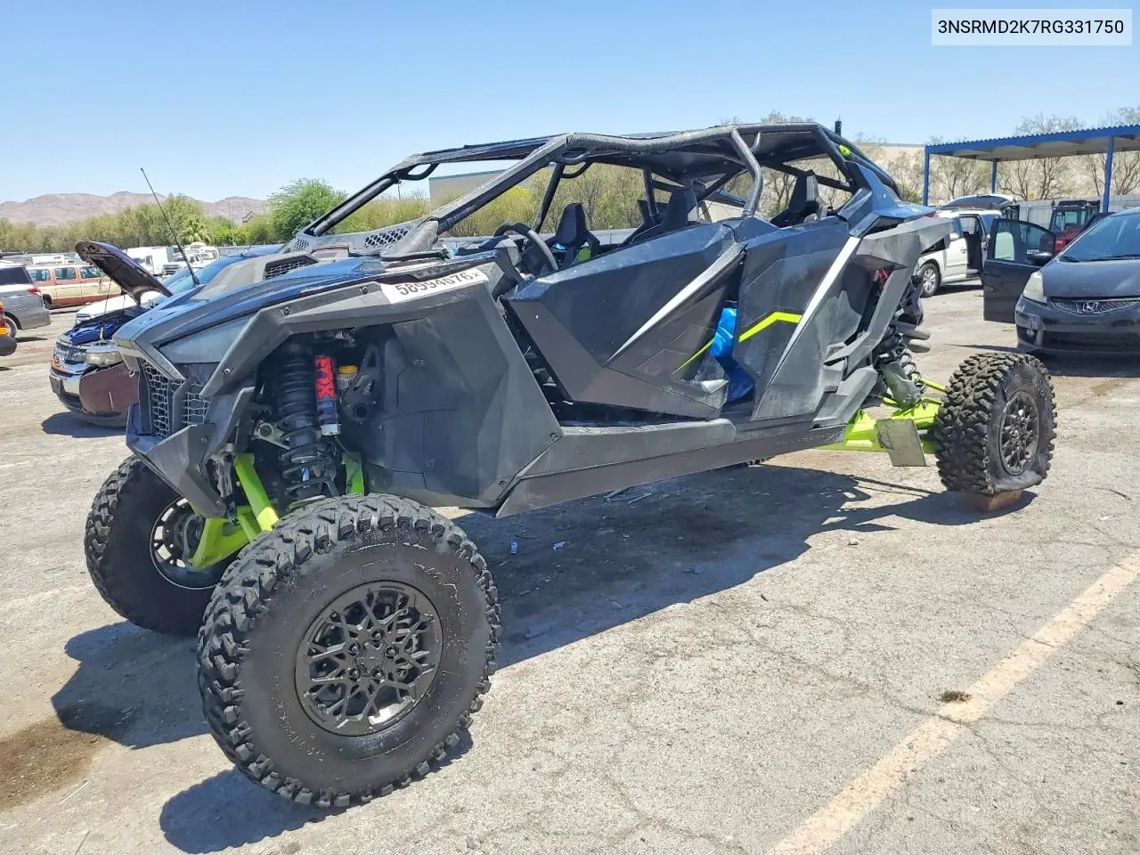 2024 Polaris Utility Vehicle VIN: 3NSRMD2K7RG331750 Lot: 58994076
