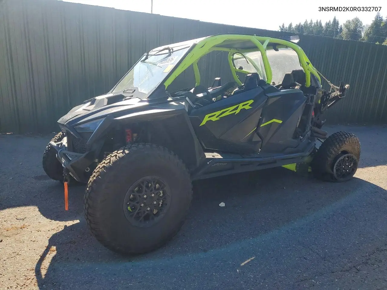 2024 Polaris Rzr Utility Vehicle VIN: 3NSRMD2K0RG332707 Lot: 60860696