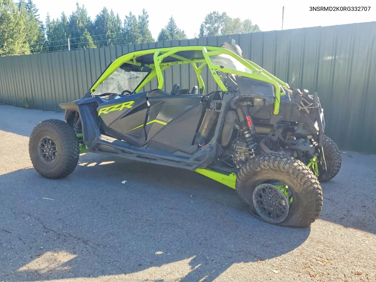2024 Polaris Rzr Utility Vehicle VIN: 3NSRMD2K0RG332707 Lot: 60860696