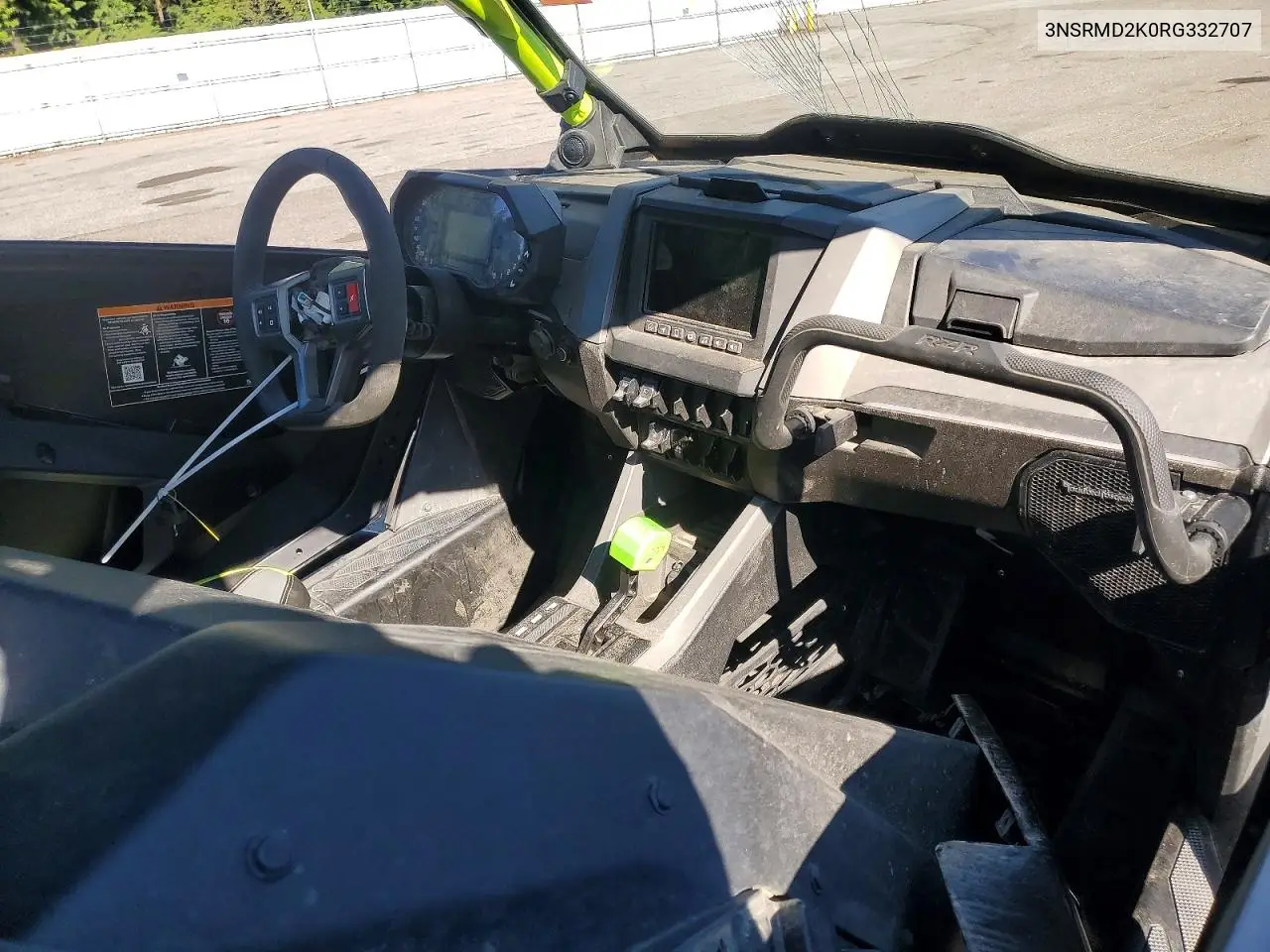 2024 Polaris Rzr Utility Vehicle VIN: 3NSRMD2K0RG332707 Lot: 60860696