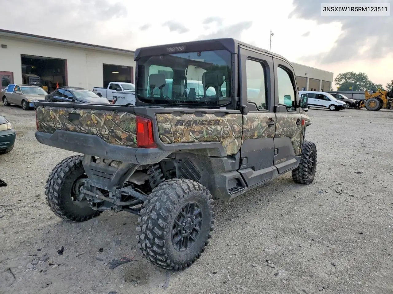 2024 Polaris Ranger Crew Xd 1500 Northstar Edition VIN: 3NSX6W1R5RM123511 Lot: 61588916