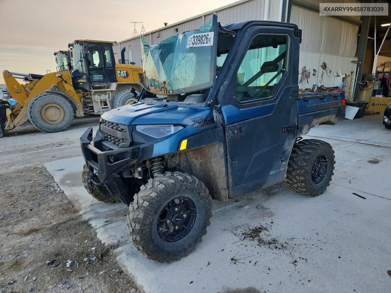 2025 Polaris Ranger Xp 1000 Utility Vehicle VIN: 4XARRY994S8783039 Lot: 51339826