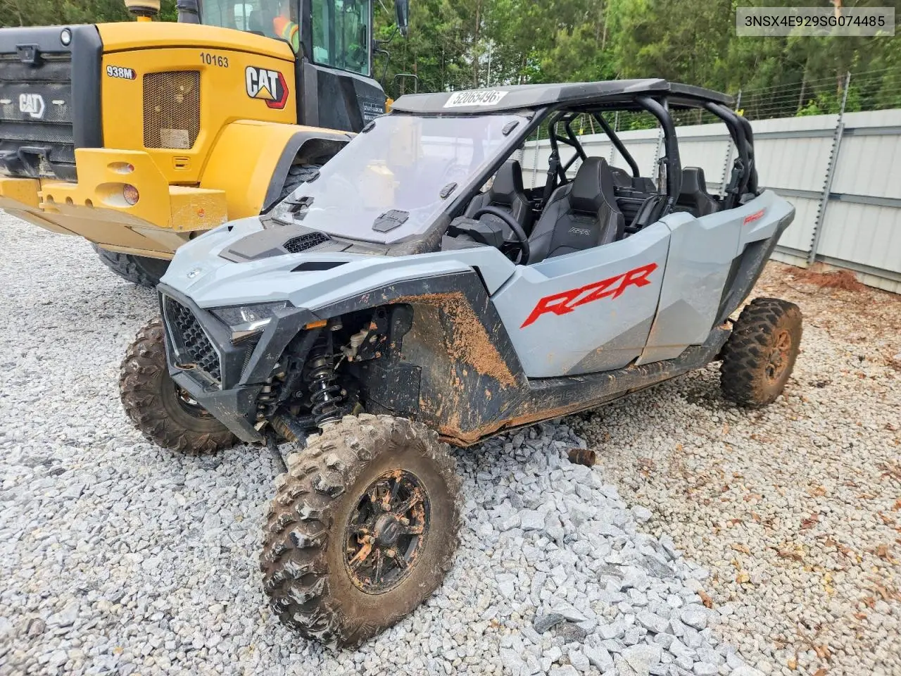 2025 Polaris Rzr Pro Xp Utility Vehicle VIN: 3NSX4E929SG074485 Lot: 52065496
