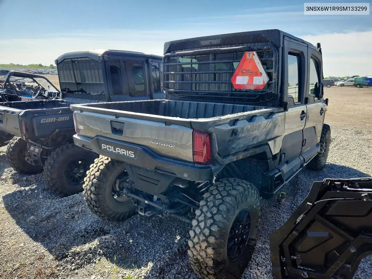 2025 Polaris Ranger Utility Vehicle VIN: 3NSX6W1R9SM133299 Lot: 52882616