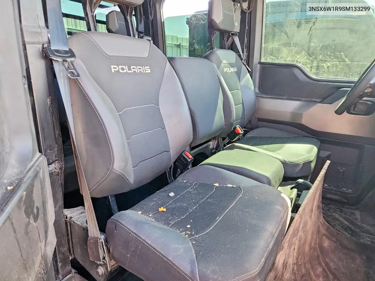2025 Polaris Ranger Utility Vehicle VIN: 3NSX6W1R9SM133299 Lot: 52882616
