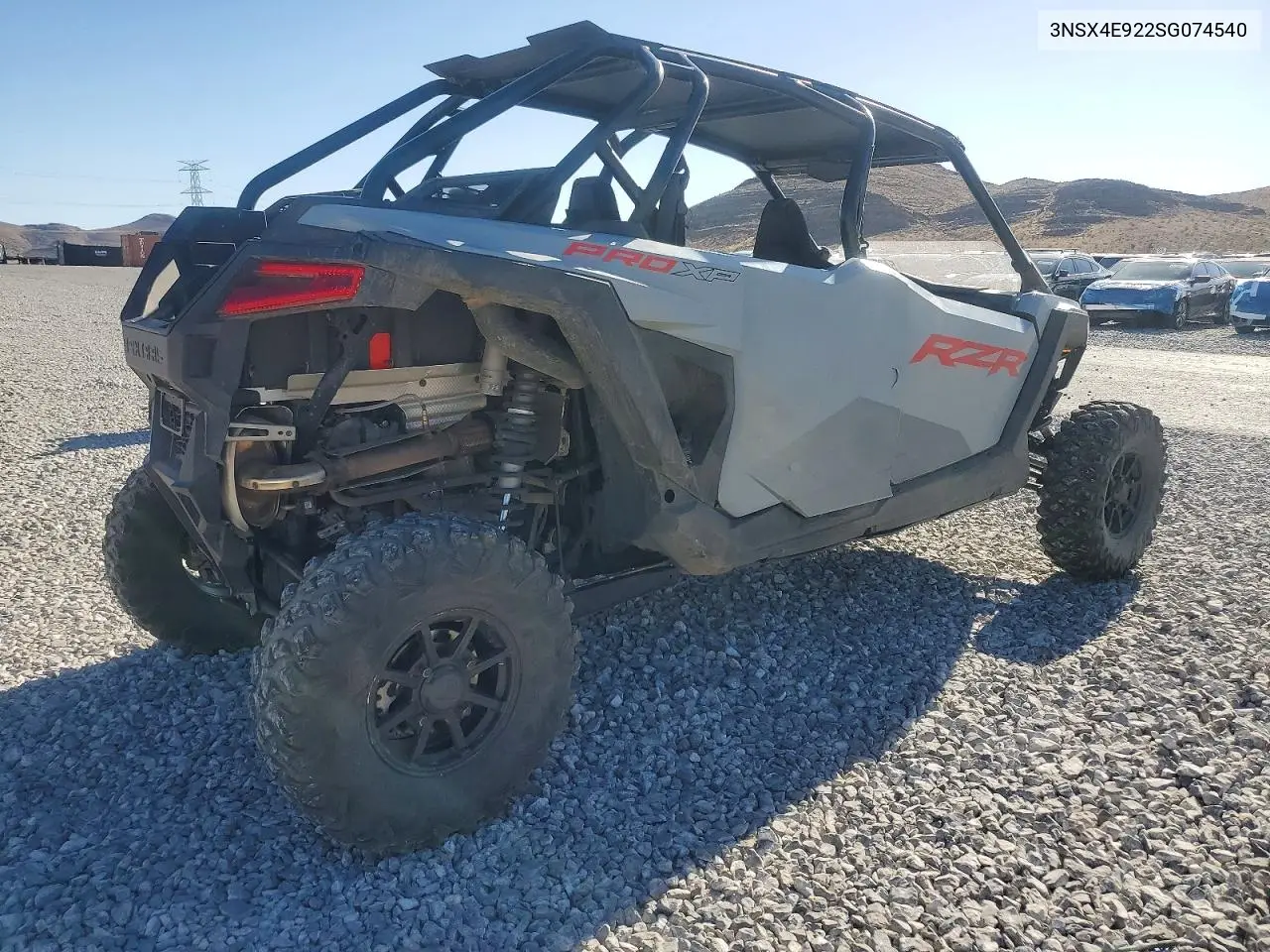 2025 Polaris Rzr Utility Vehicle VIN: 3NSX4E922SG074540 Lot: 54370566