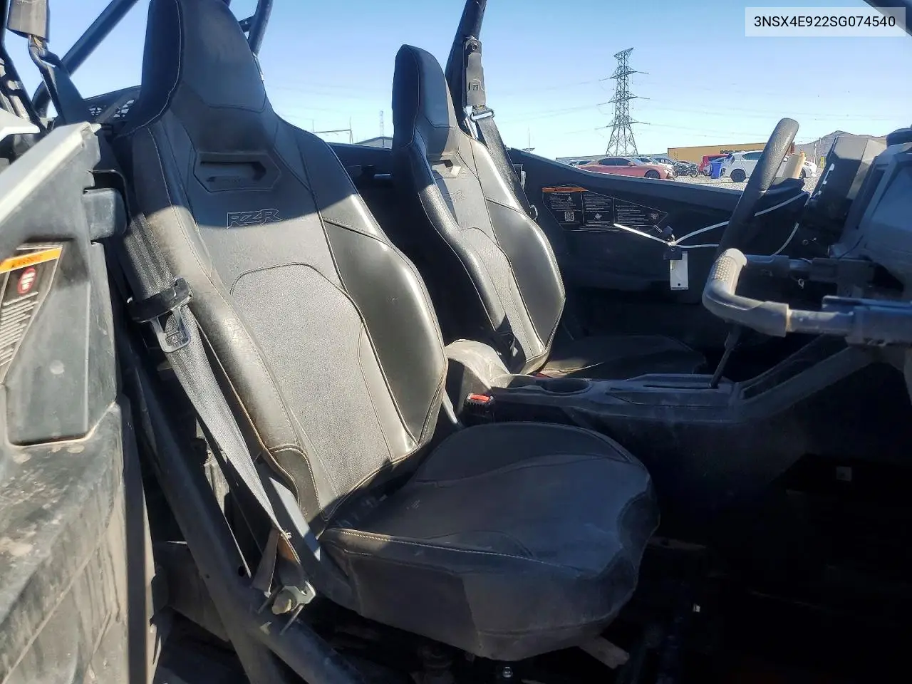 2025 Polaris Rzr Utility Vehicle VIN: 3NSX4E922SG074540 Lot: 54370566