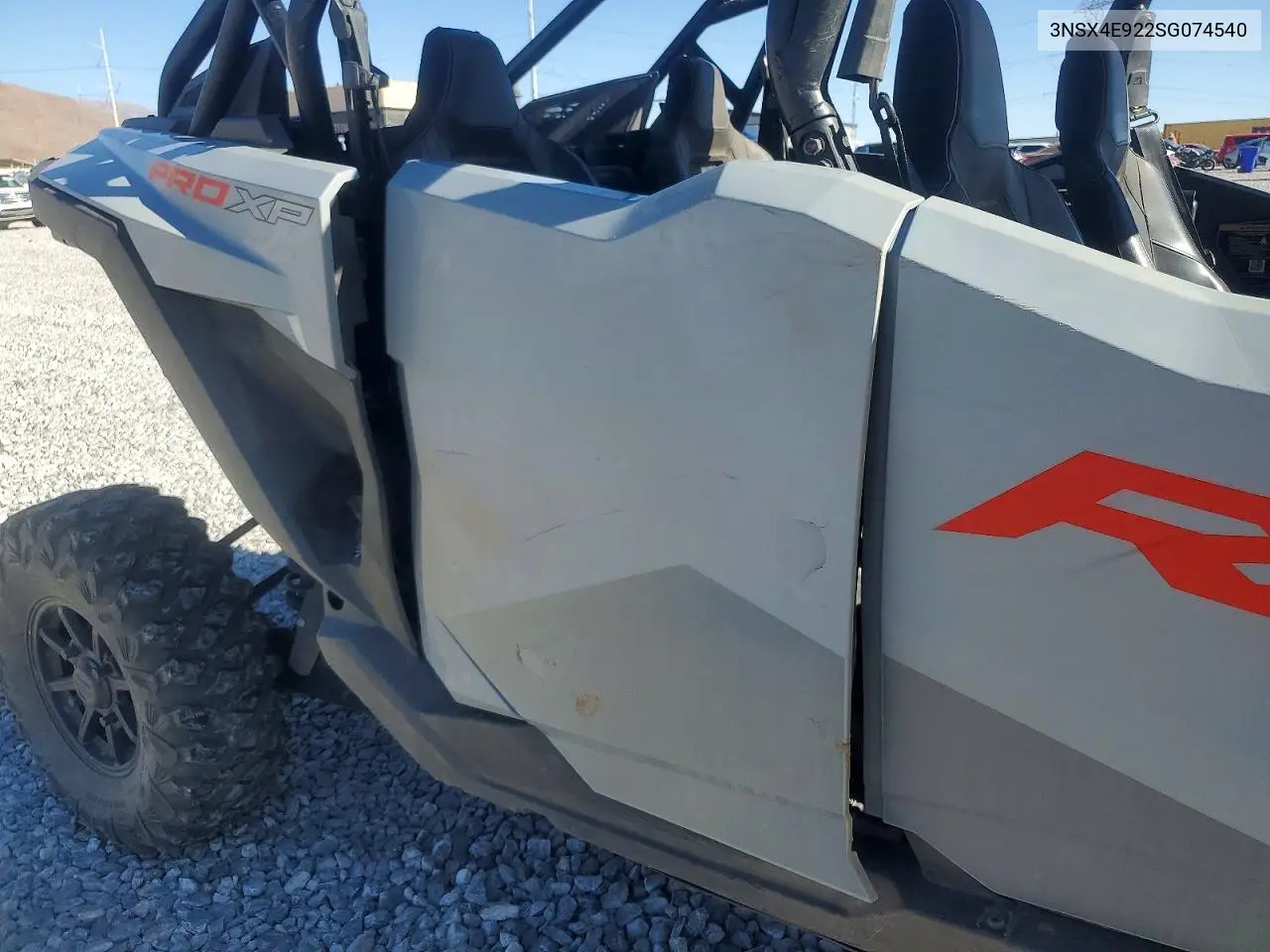 2025 Polaris Rzr Utility Vehicle VIN: 3NSX4E922SG074540 Lot: 54370566