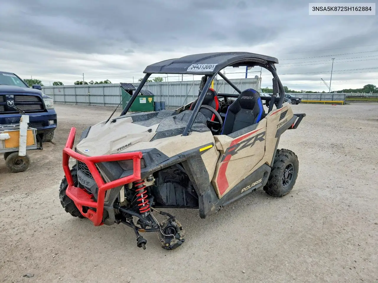 2025 Polaris Rzr Utility Vehicle VIN: 3NSA5K872SH162884 Lot: 54431306