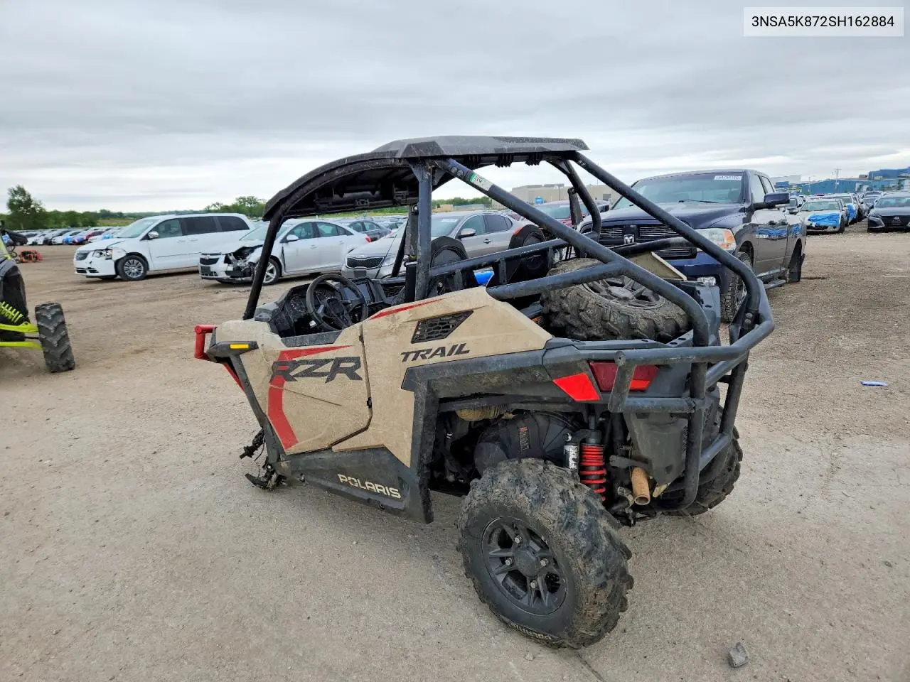 2025 Polaris Rzr Utility Vehicle VIN: 3NSA5K872SH162884 Lot: 54431306