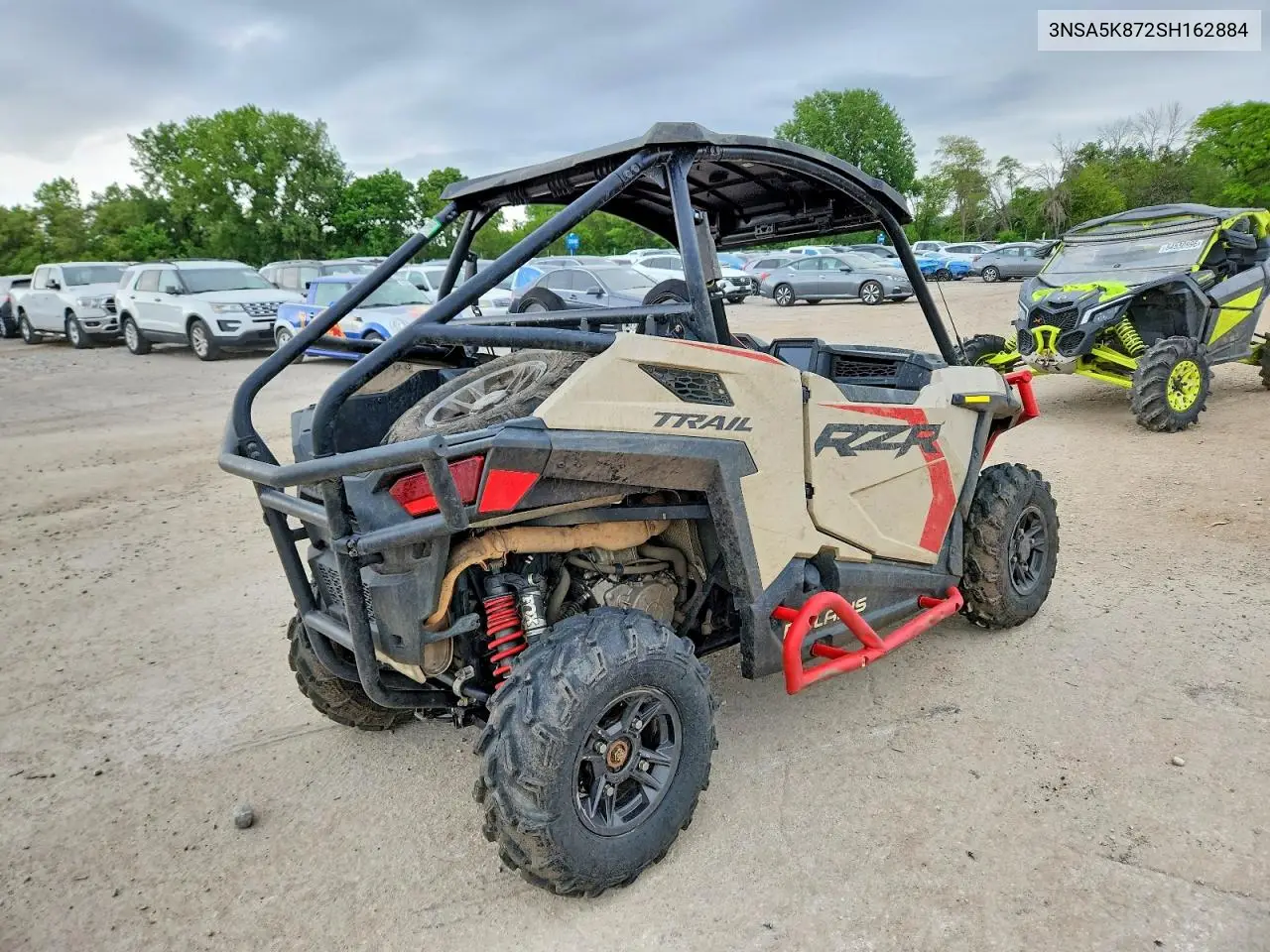 2025 Polaris Rzr Utility Vehicle VIN: 3NSA5K872SH162884 Lot: 54431306