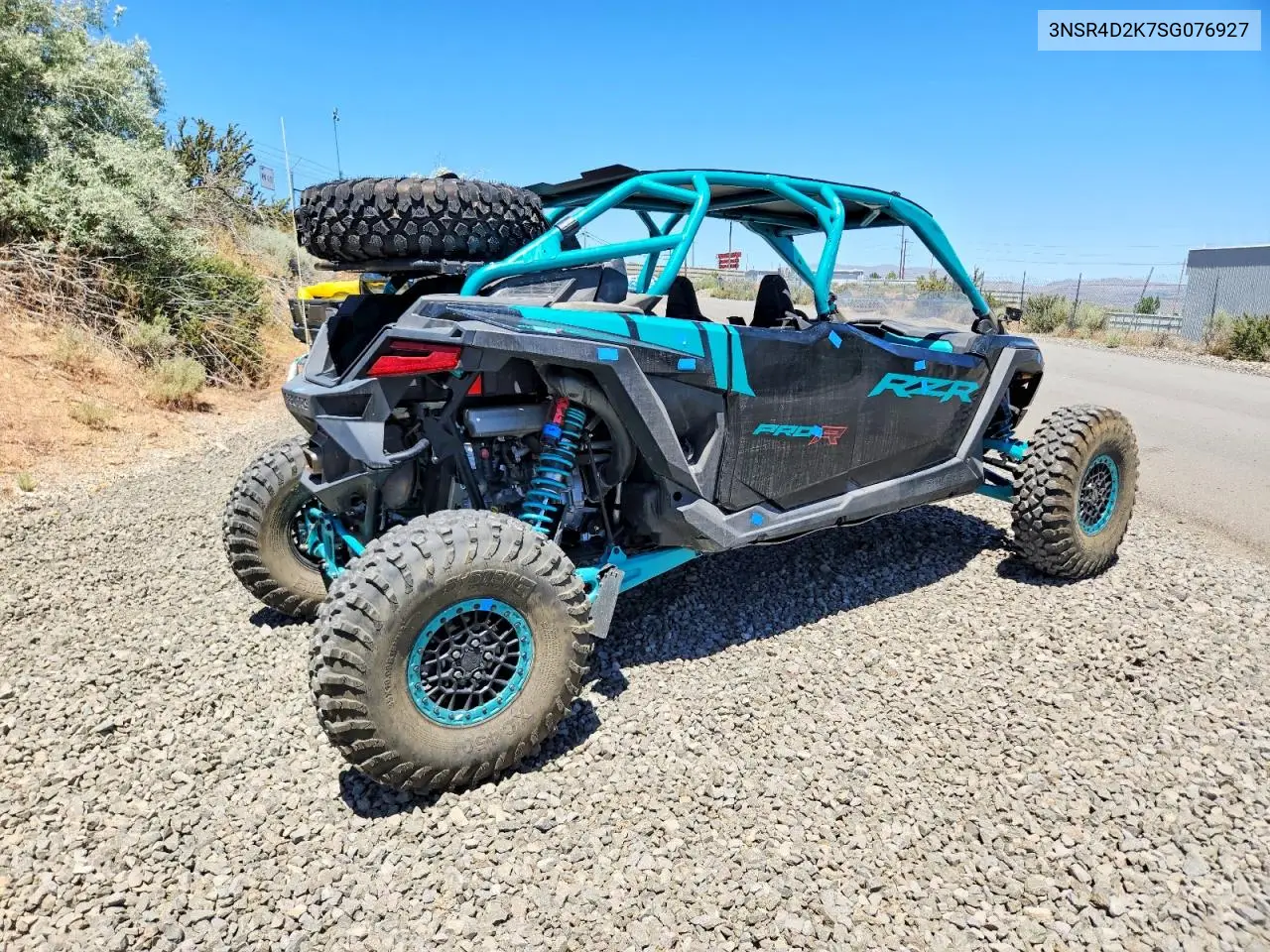 2025 Polaris Rzr Pro R Utility Vehicle VIN: 3NSR4D2K7SG076927 Lot: 56623226