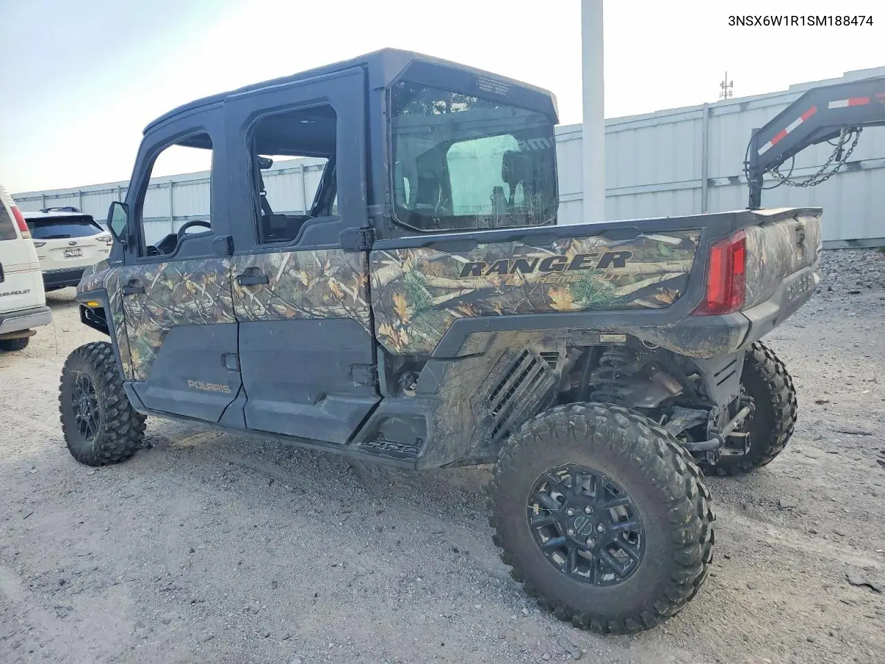 2025 Polaris Ranger Utility Vehicle VIN: 3NSX6W1R1SM188474 Lot: 57063326