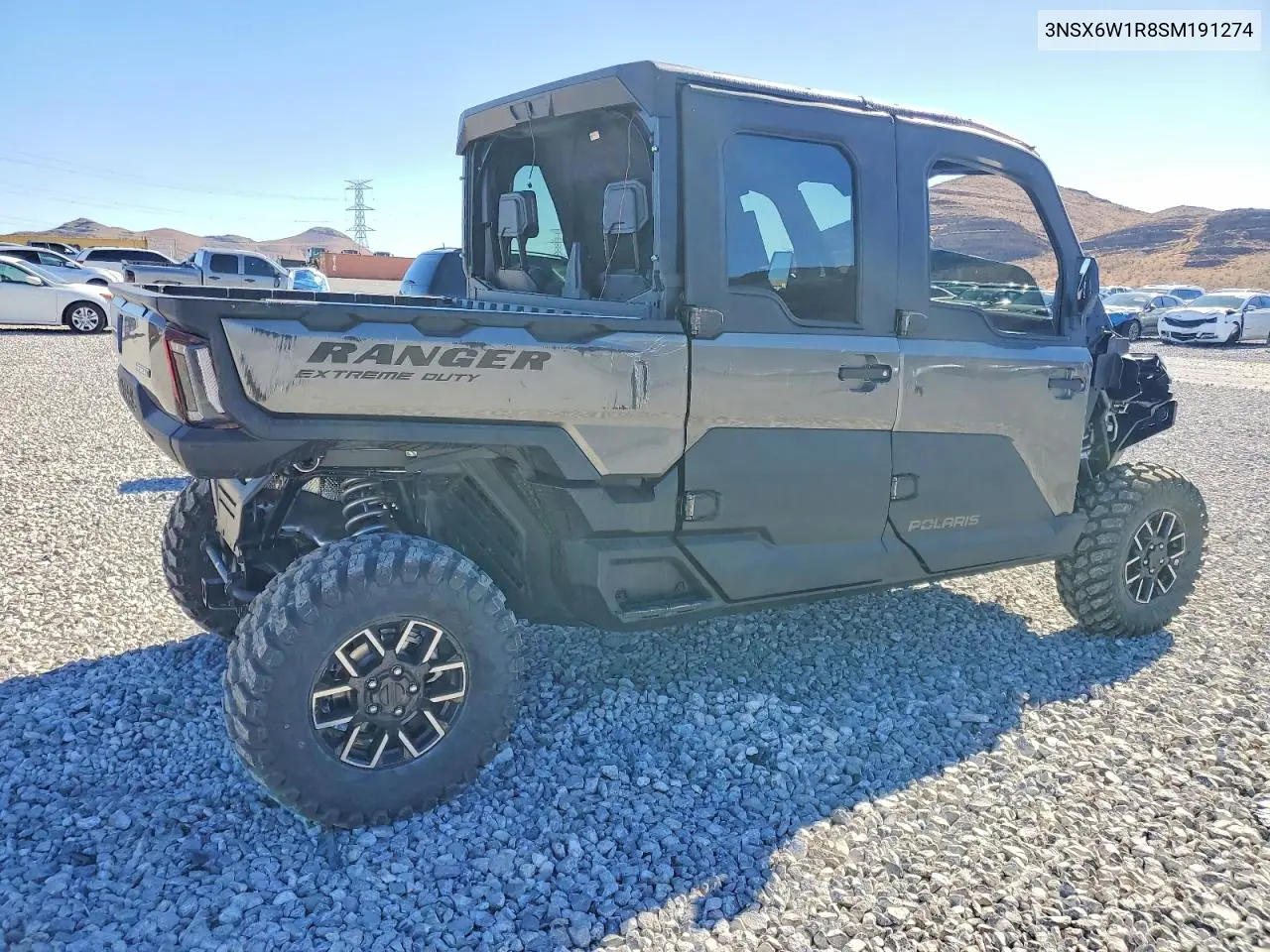 2025 Polaris Ranger Utility Vehicle VIN: 3NSX6W1R8SM191274 Lot: 58809726