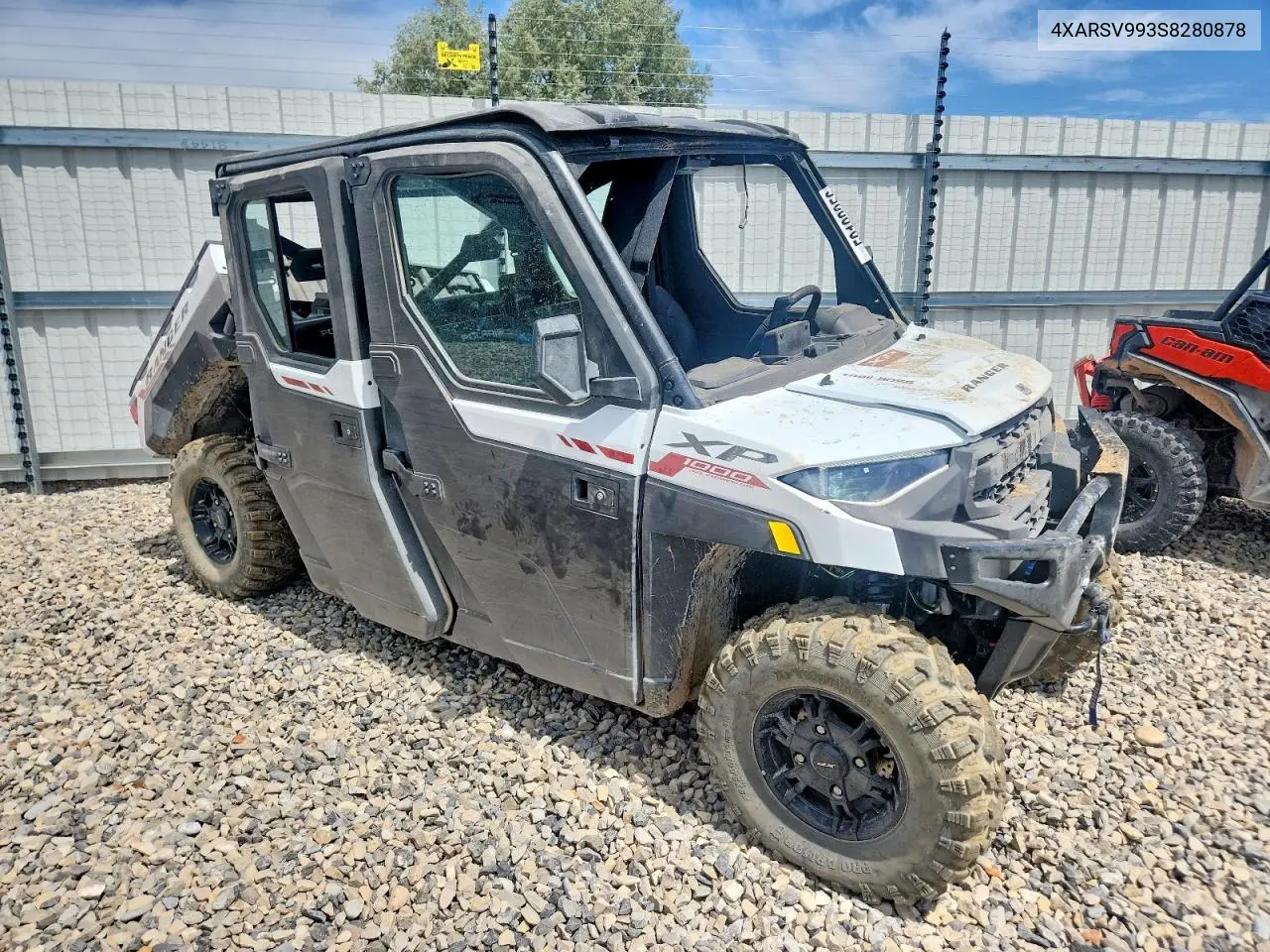 2025 Polaris Ranger Utility Vehicle VIN: 4XARSV993S8280878 Lot: 59190256
