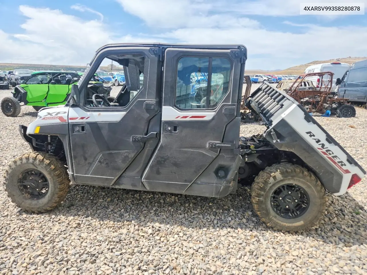 2025 Polaris Ranger Utility Vehicle VIN: 4XARSV993S8280878 Lot: 59190256