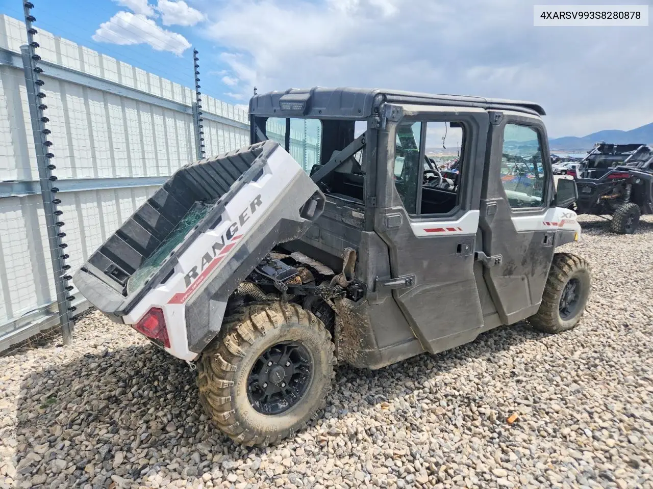 2025 Polaris Ranger Utility Vehicle VIN: 4XARSV993S8280878 Lot: 59190256