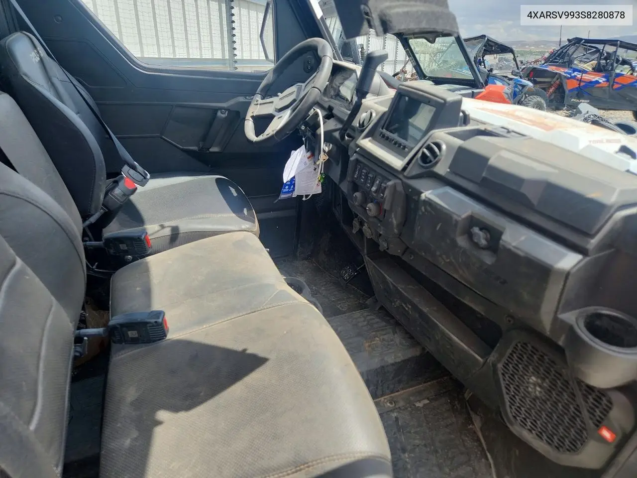 2025 Polaris Ranger Utility Vehicle VIN: 4XARSV993S8280878 Lot: 59190256