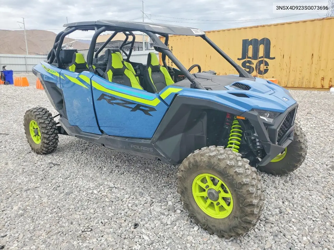 2025 Polaris Rzr Pro Xp Utility Vehicle VIN: 3NSX4D923SG073696 Lot: 59901286
