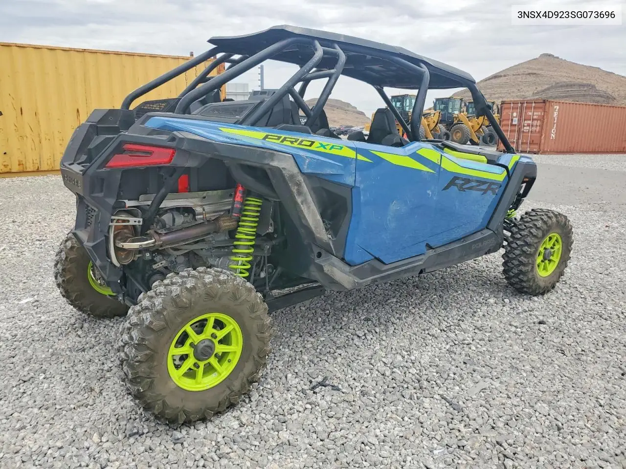 2025 Polaris Rzr Pro Xp Utility Vehicle VIN: 3NSX4D923SG073696 Lot: 59901286