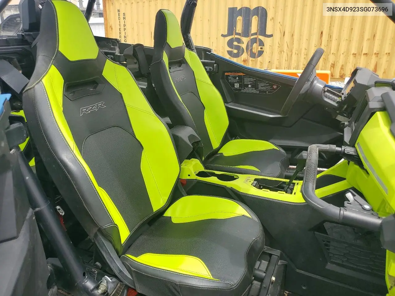 2025 Polaris Rzr Pro Xp Utility Vehicle VIN: 3NSX4D923SG073696 Lot: 59901286