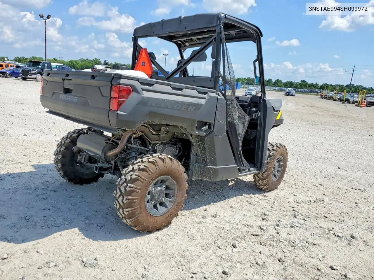 2025 Polaris Ranger Utility Vehicle VIN: 3NSTAE994SH099972 Lot: 60069536