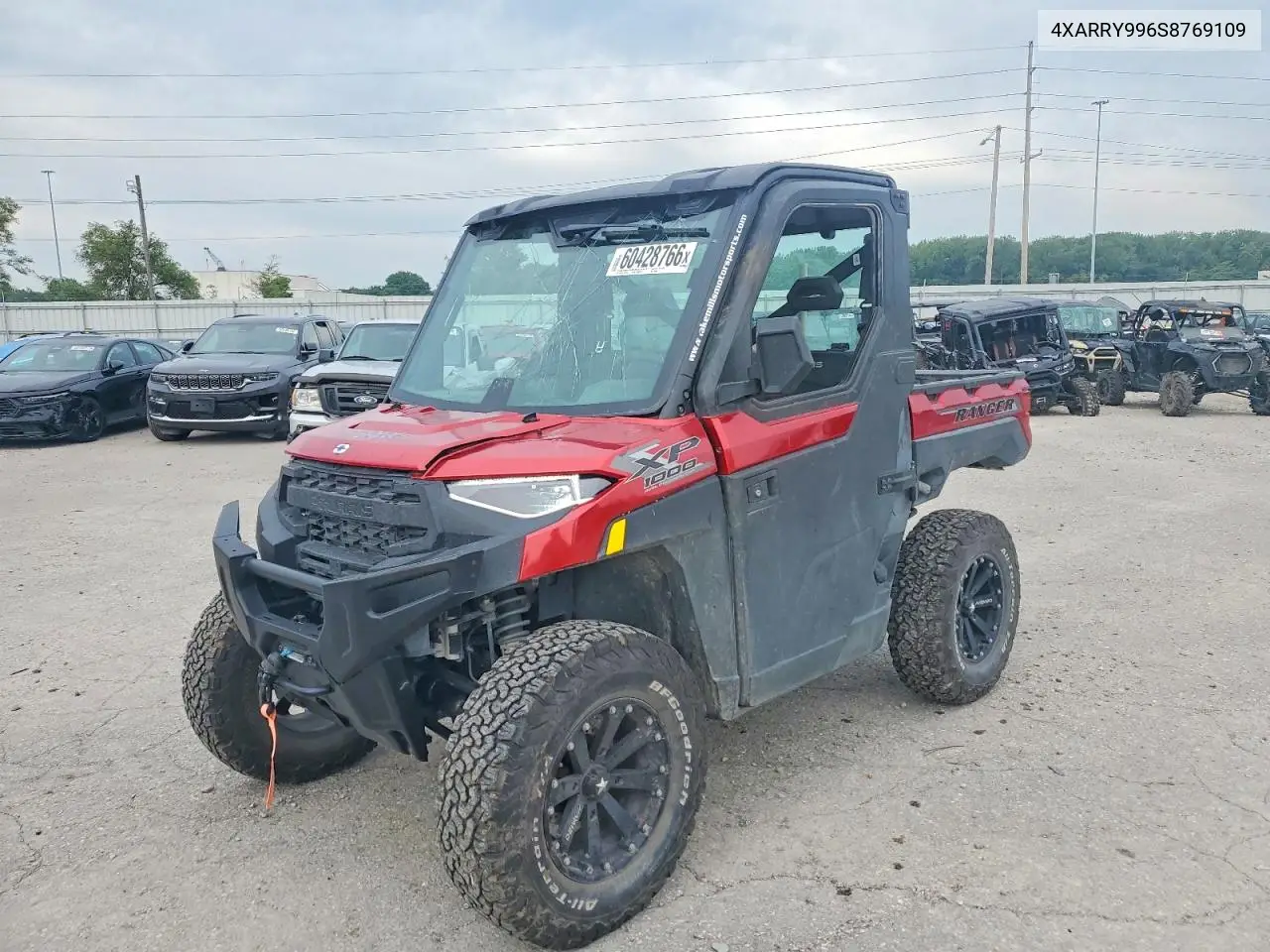 2025 Polaris Ranger VIN: 4XARRY996S8769109 Lot: 60428766
