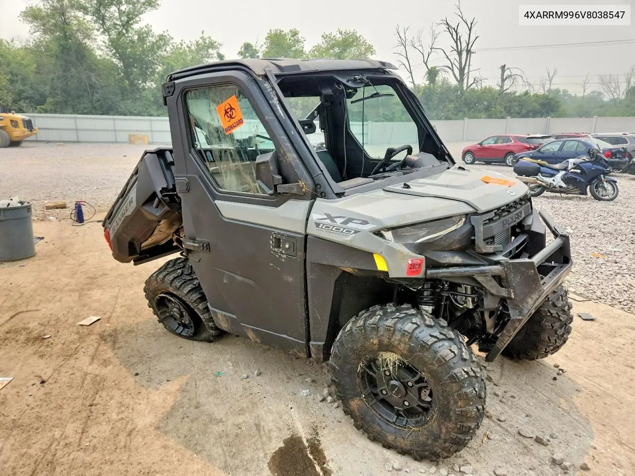 2027 Polaris Ranger Xp 1000 Cab VIN: 4XARRM996V8038547 Lot: 61165016