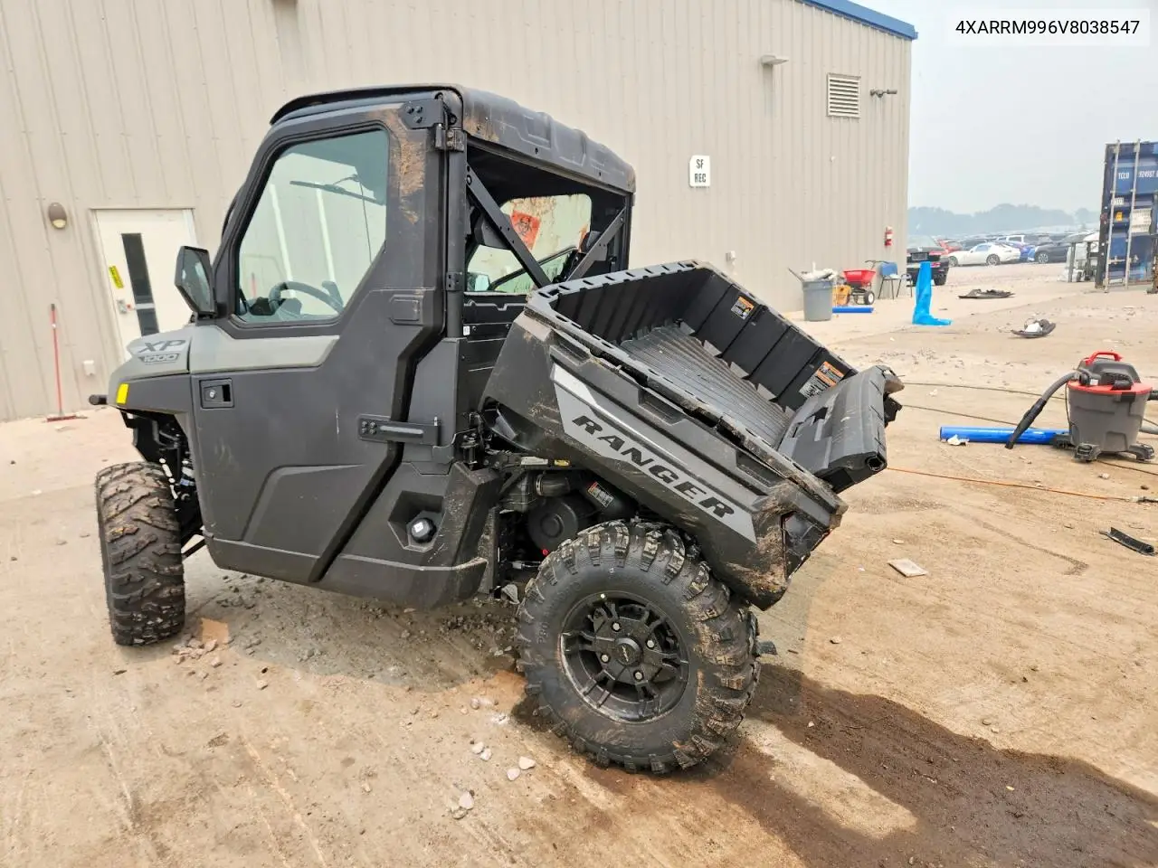 2027 Polaris Ranger Xp 1000 Cab VIN: 4XARRM996V8038547 Lot: 61165016