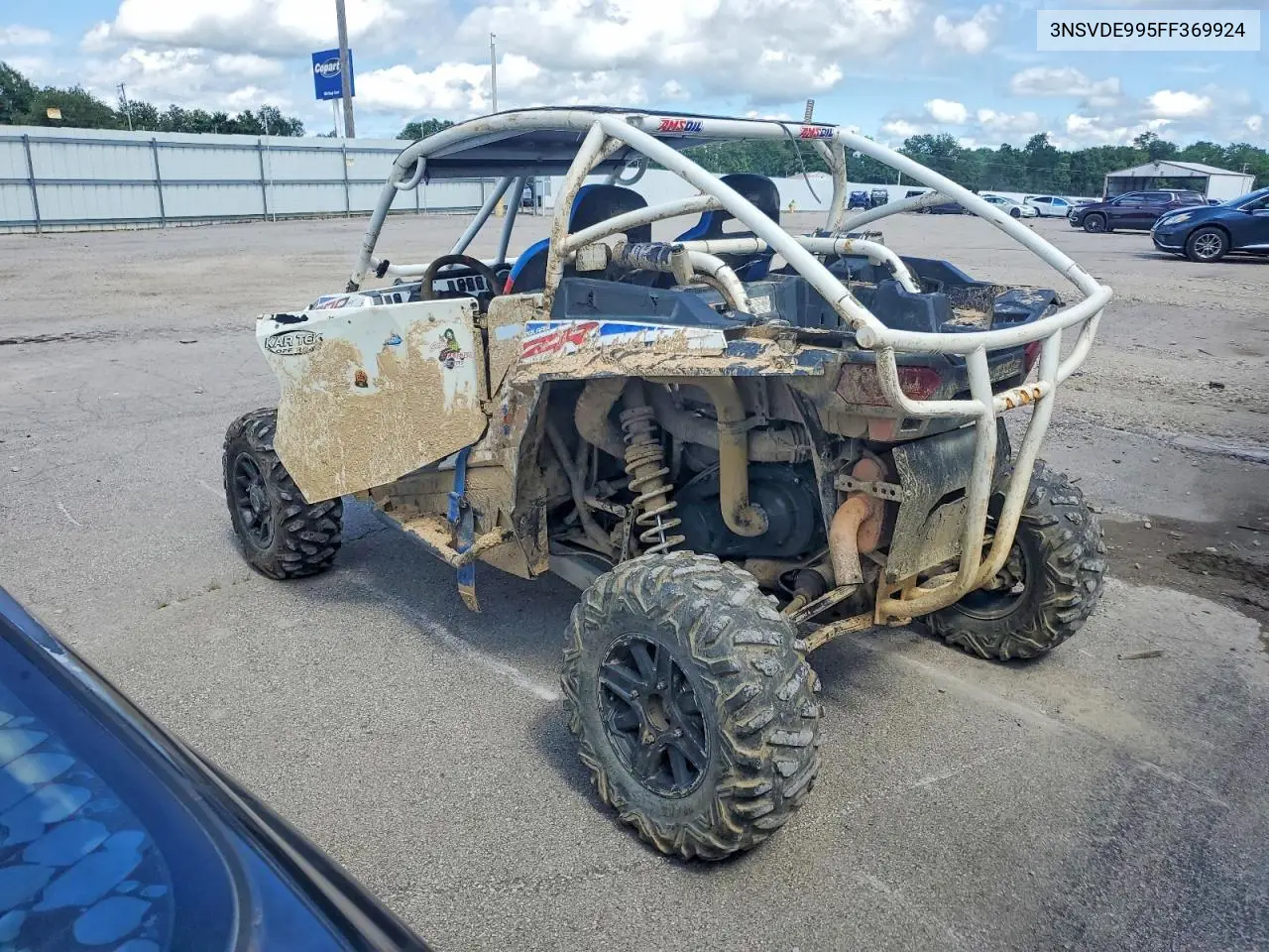2015 Polaris Rzr 1000 Utility Vehicle VIN: 3NSVDE995FF369924 Lot: 60779616