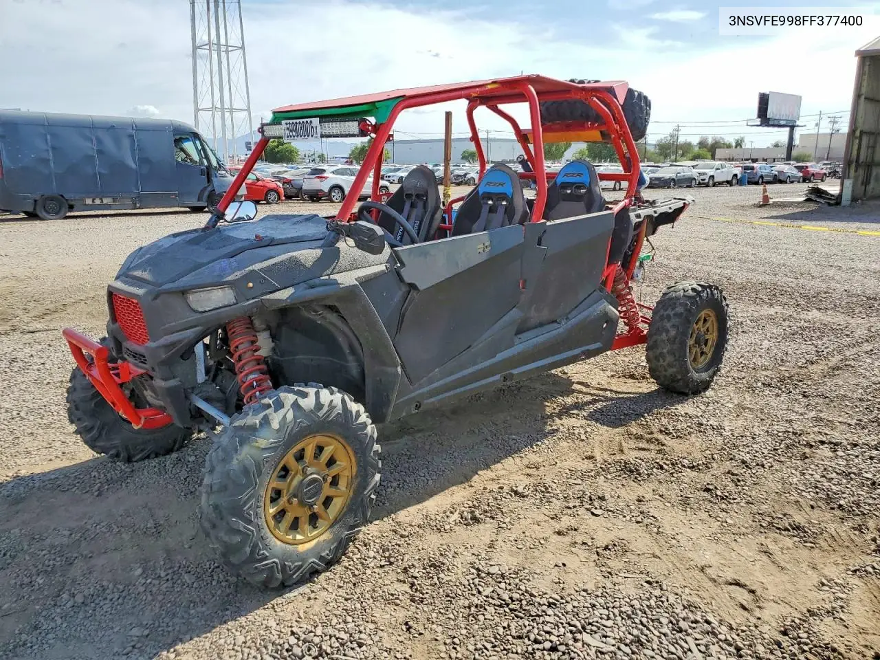 2015 Polaris Rzr Xp 4 1000 Eps VIN: 3NSVFE998FF377400 Lot: 61172756