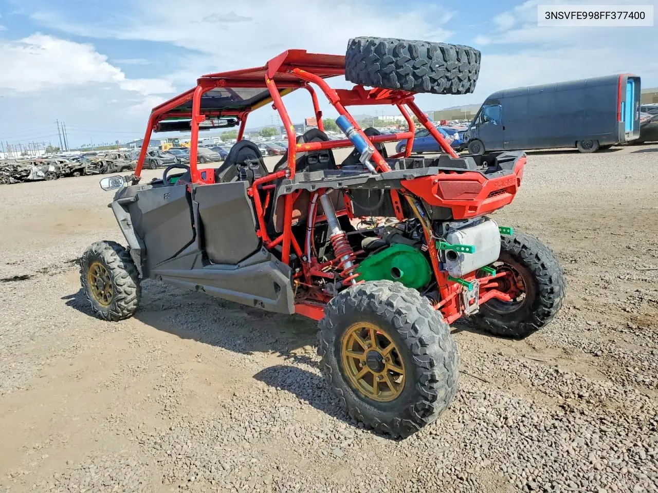 2015 Polaris Rzr Xp 4 1000 Eps VIN: 3NSVFE998FF377400 Lot: 61172756