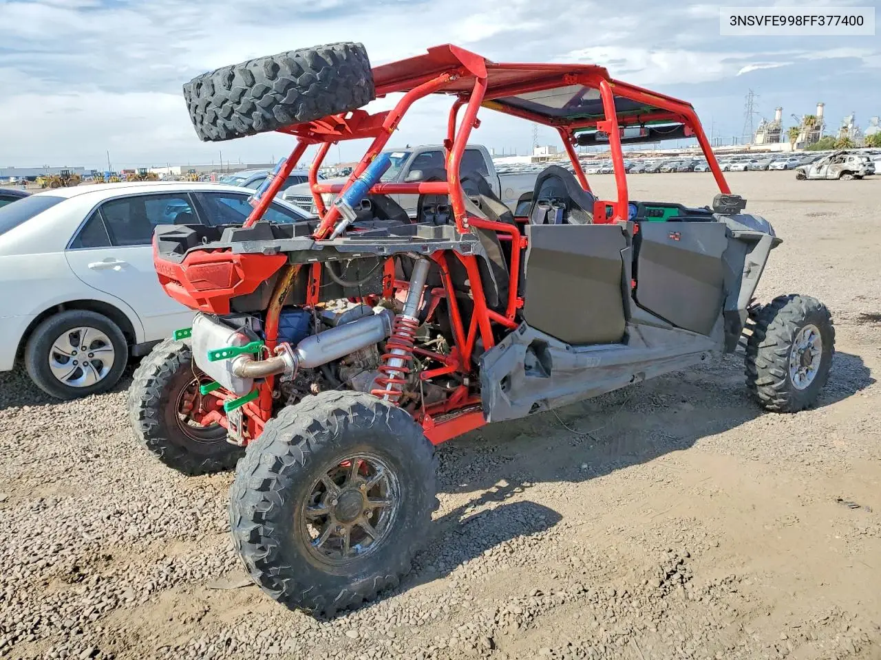 2015 Polaris Rzr Xp 4 1000 Eps VIN: 3NSVFE998FF377400 Lot: 61172756