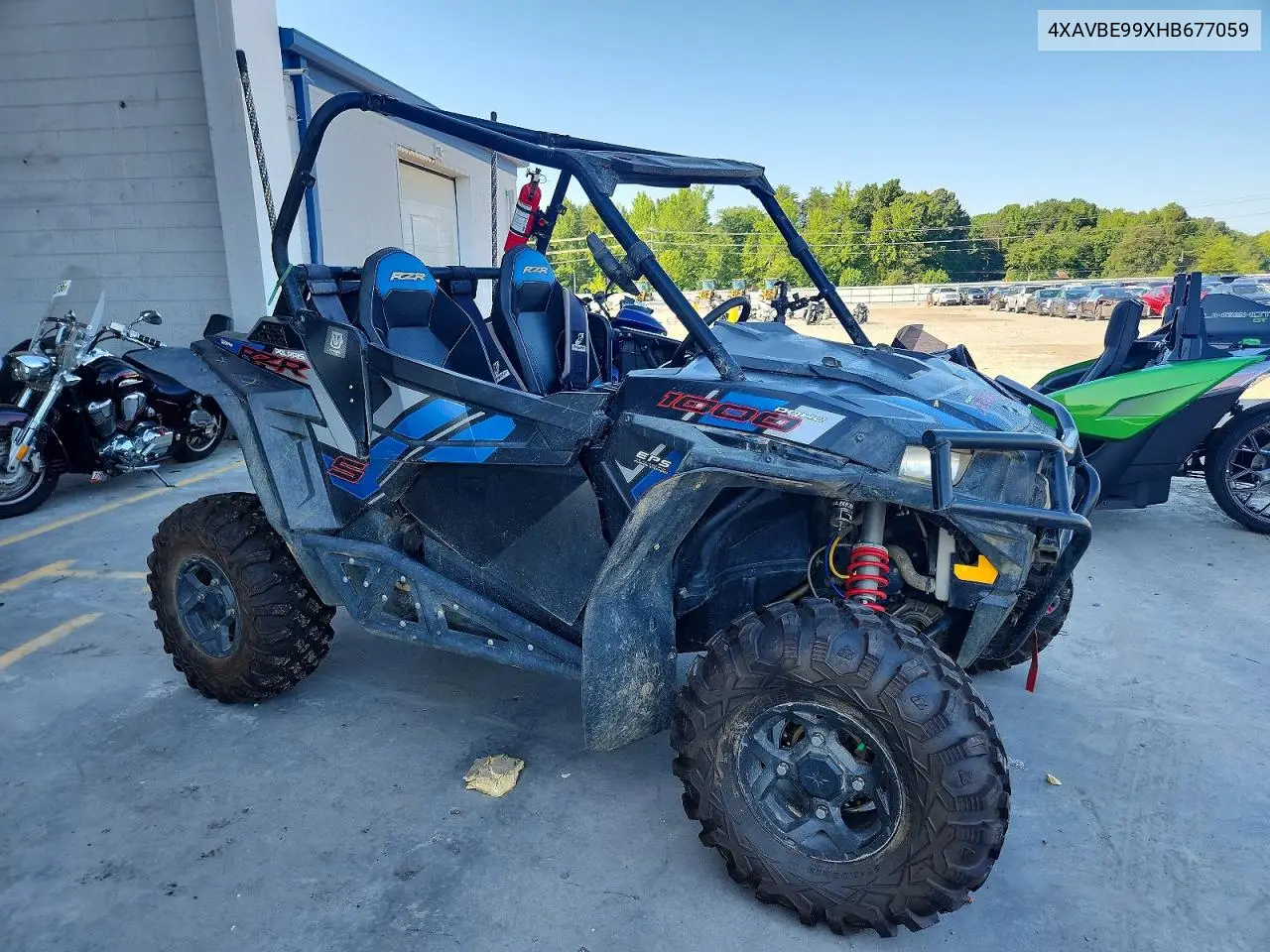 2017 Polaris Rzr Utility Vehicle VIN: 4XAVBE99XHB677059 Lot: 60801476