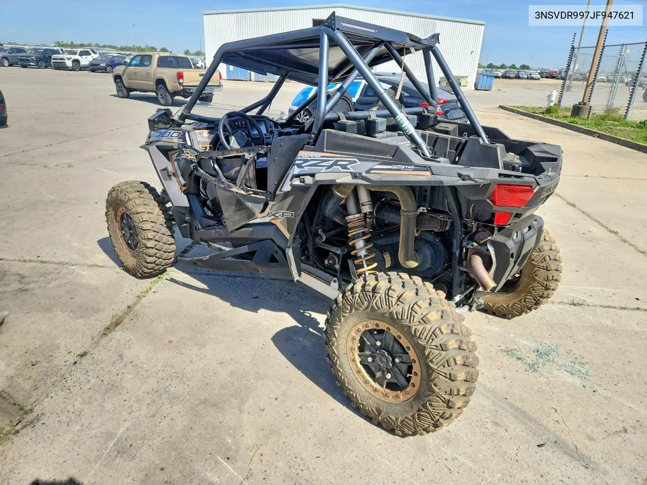 2018 Polaris Rzr Utility Vehicle VIN: 3NSVDR997JF947621 Lot: 47215386