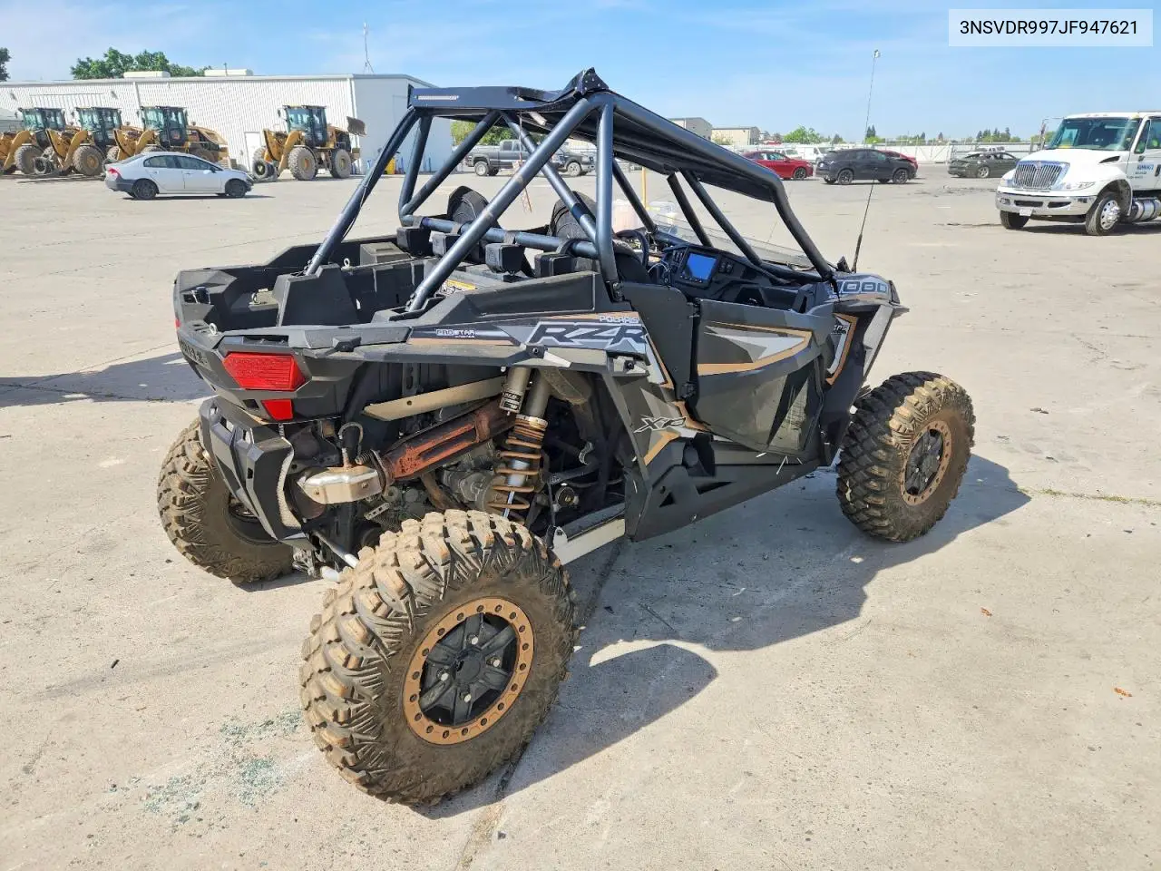 2018 Polaris Rzr Utility Vehicle VIN: 3NSVDR997JF947621 Lot: 47215386
