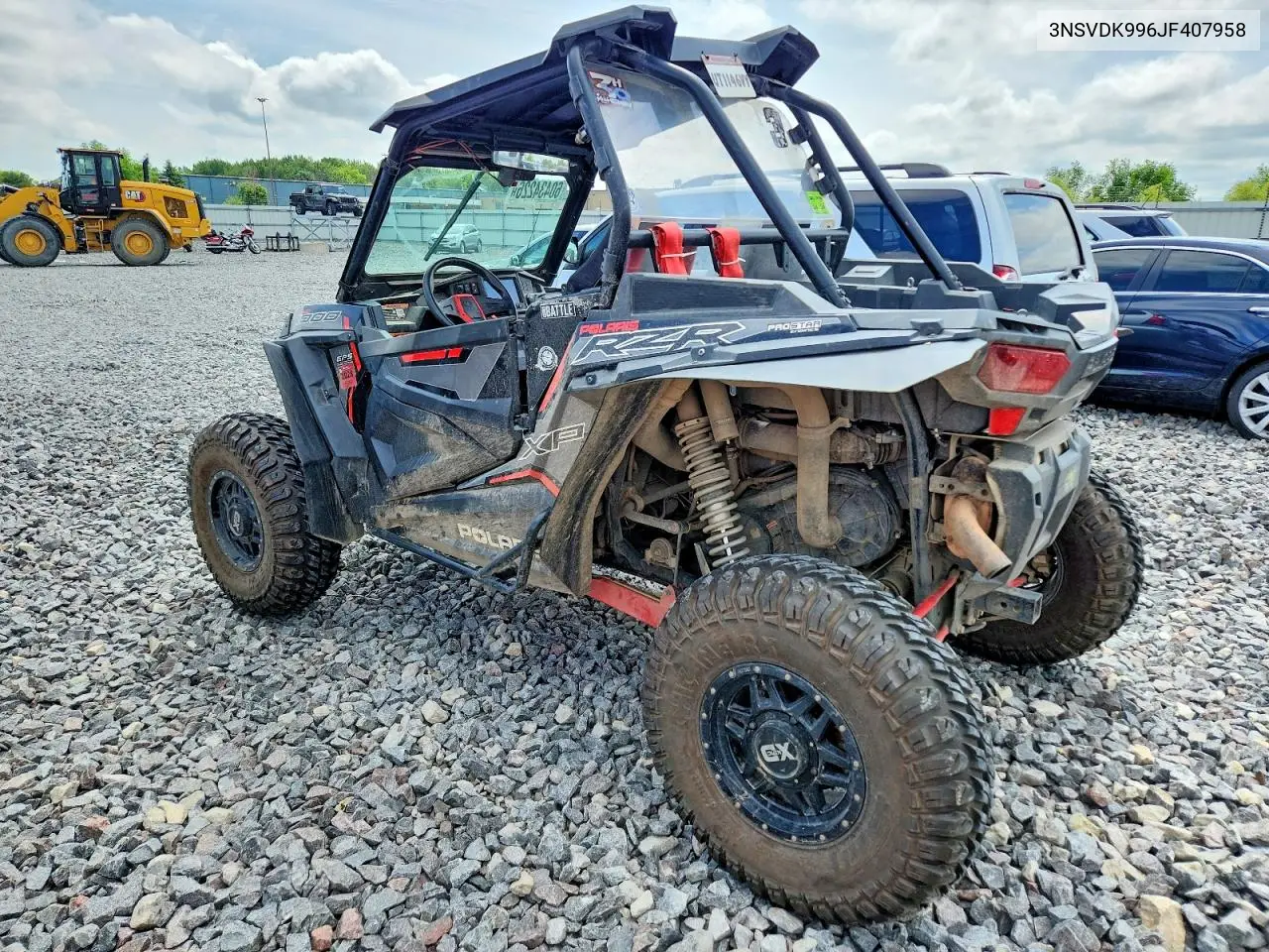 2018 Polaris Rzr Utility Vehicle VIN: 3NSVDK996JF407958 Lot: 60434226